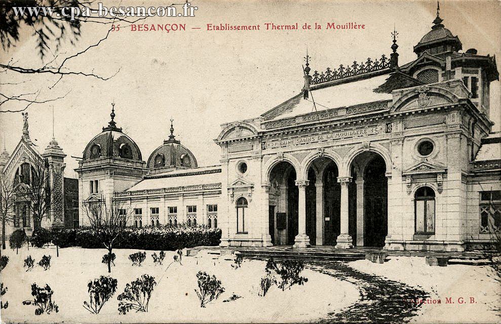 35 - BESANÇON - Établissement Thermal de la Mouillère
